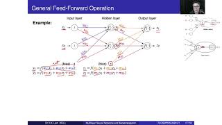 Multilayer Neural Networks - Part 2: Feedforward Neural Networks Example