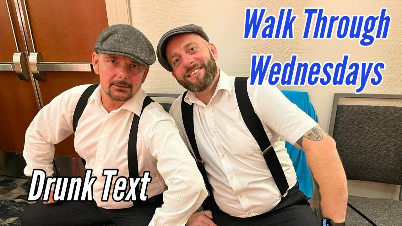 Drunk Text line dance walk through - YouTube