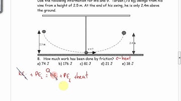 Physics 12 U3 Answers to Quiz