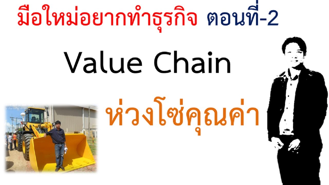 Value Chain หวงโซ่คุณค่า (มือใหม่อยากทำธุรกิจ ตอนที่2)