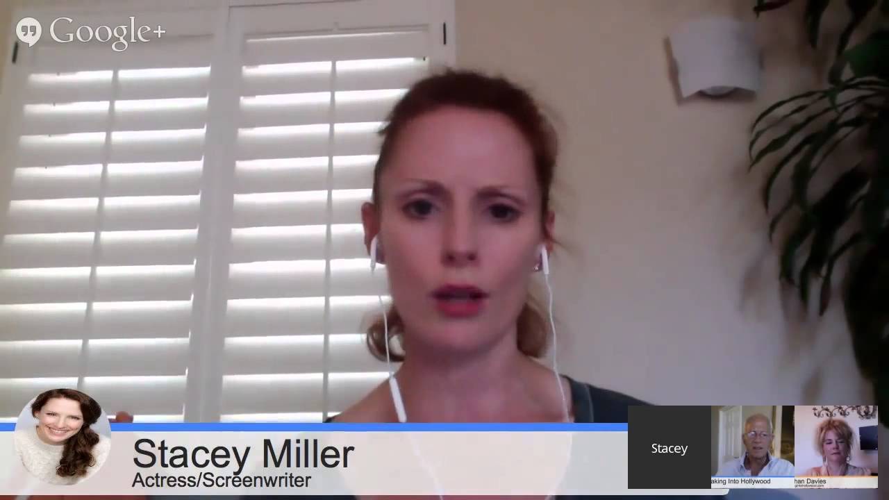 Breaking Into Hollywood:  Stacey Miller:  Personal Work Ethics