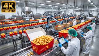 Inside McDonald's Fries Factory Full Process from Farm to Crispy Perfection Documentary Video