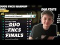 How We Placed 2nd in the FNCS Duo Finals Warmup
