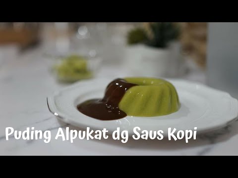 Resep Puding Alpukat Kopi