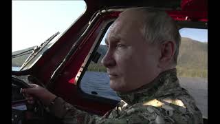 Видео с отдыха Путина и Шойгу в сибирской тайге Сентябрь 2021.