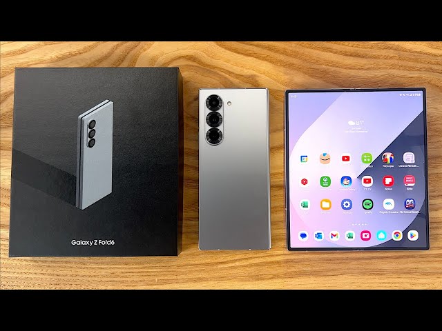 Samsung Galaxy Z Fold 6 Unboxing & First Impressions! - YouTube