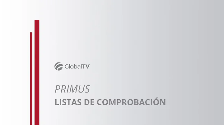 Listas de comprobacin en PrimusGFS #GlobalTV