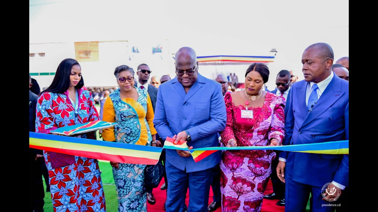 INAUGURATION DE L'AÉROGARE DE L'AÉROPORT DE KOLWEZI