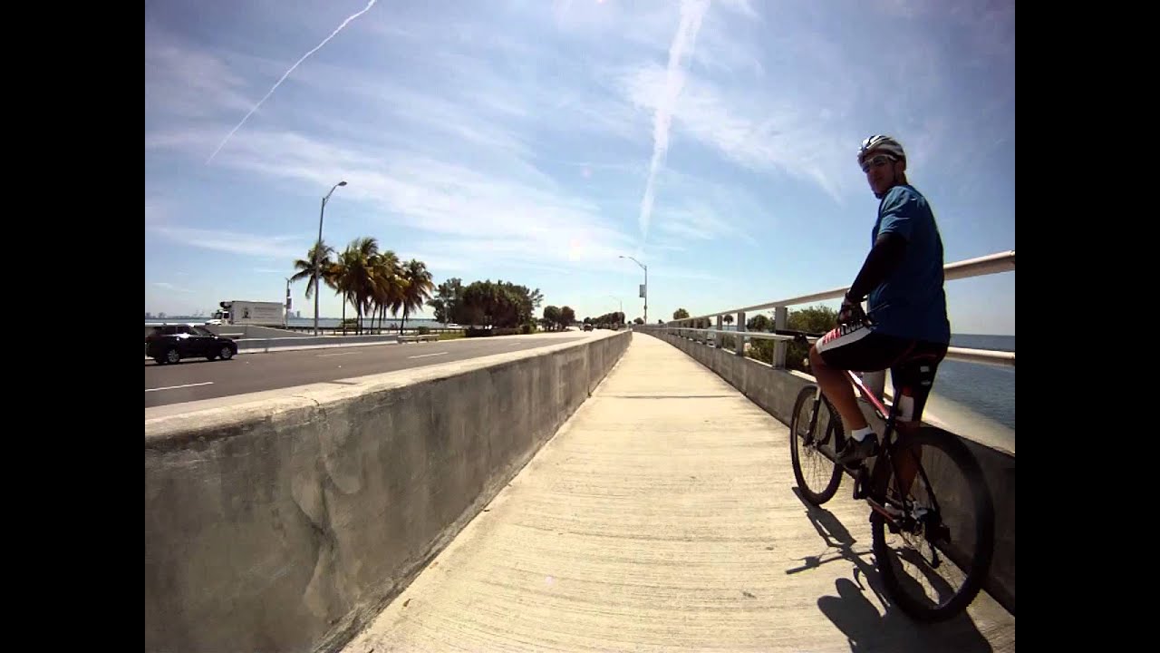 GoPro Bicycle ride to Key Biscayne. YouTube