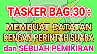 Details TASKER BAG.30 : AUTO VOICE NOTE Guide