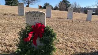 Wreaths Across America ceremony at the Chattanooga National Cemetery