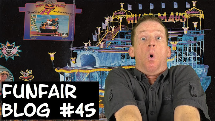 Wilde Maus Achterbahn Eberhard & Göbel | Funfairblog #45 [HD]