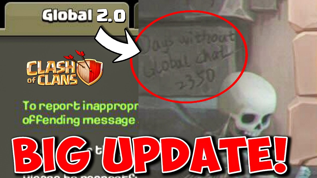 Global Chat Hint 🔥New Changes All Updates Explained. Clash of Clans