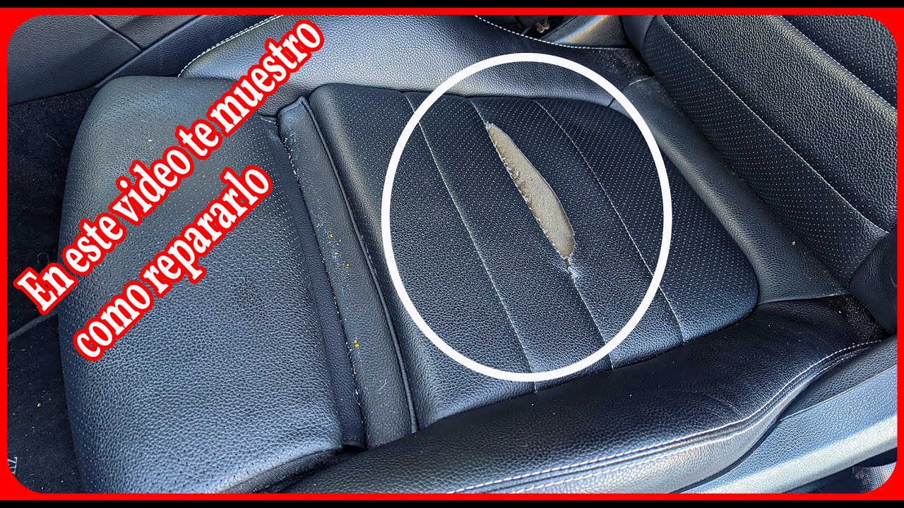 Como Reparar Funda de Asiento de Auto Tapiceria Basica. YouTube Como Reparar Funda de Asiento de Auto Tapiceria Basica. YouTube
