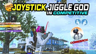 JOYSTICK JIGGLE GOD 🔥IN COMPETITIVE 🥵 PUBG LITE MONTAGE FT- Tnx Himanshu YT
