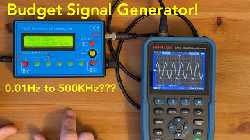 This Little Box Can Generate From 0.01Hz to 500KHz! #frequency #generator #waveform #fg-200