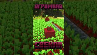 Красивый декор в майнкрафте для фермы #майнкрафт #постройки #майнкрафтпостройки #shorts #minecraft