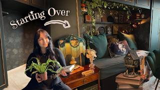 Information Botanical Dark Academia Room Makeover 🌿 tiny library, guest room & studio Guide