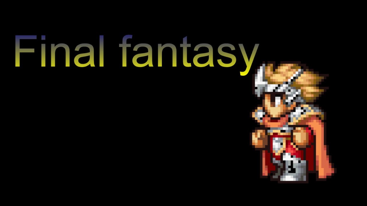 Render Remix Final fantasy 1 battle theme (Fairy render remix) - YouTube
