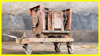 How Vietnamese people repair and restore old and very rusty 150Apme welding machines
