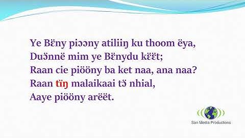 Yïn ye tɔ̈ luut Nhialic Mëlëŋdït