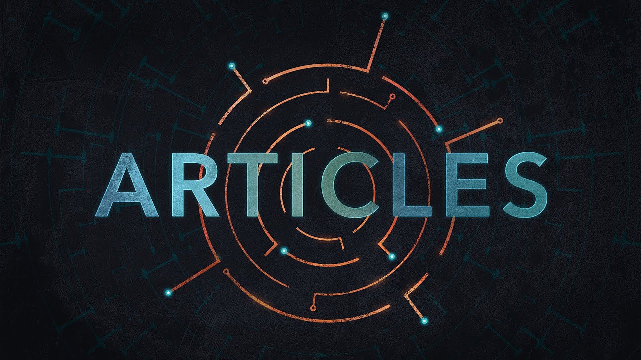 Alchemy Guides: What Are Articles and How To Use Them