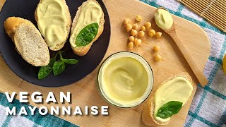 Mayonnaise made from Chickpeas! | Easy Vegan Mayonnaise Recipe | Guiltfree Mayo