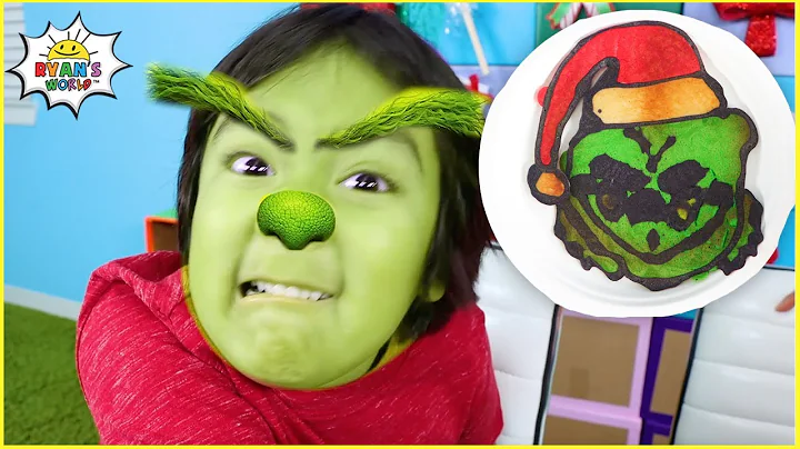 Ryan's Pancake Art Challenges and more fun 1 hr ki...