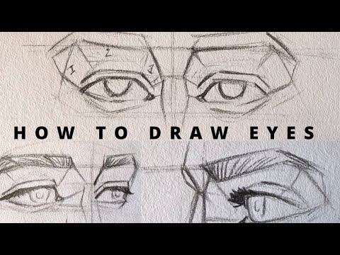 How To Draw Eyes From Different Angles