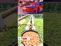 Monster McQueen FALLS Into LAVA! 🔥 BeamNG.drive Disaster! #shorts #challenge #lawa # beamng