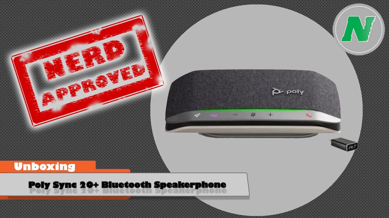 Unboxing The Poly Sync 20+ Speakerphone - YouTube