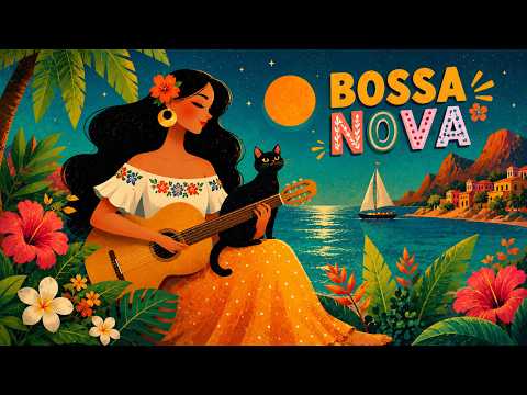Morning Bossa Nova Cafe ☕ Brazilian Jazz Music for Relaxing