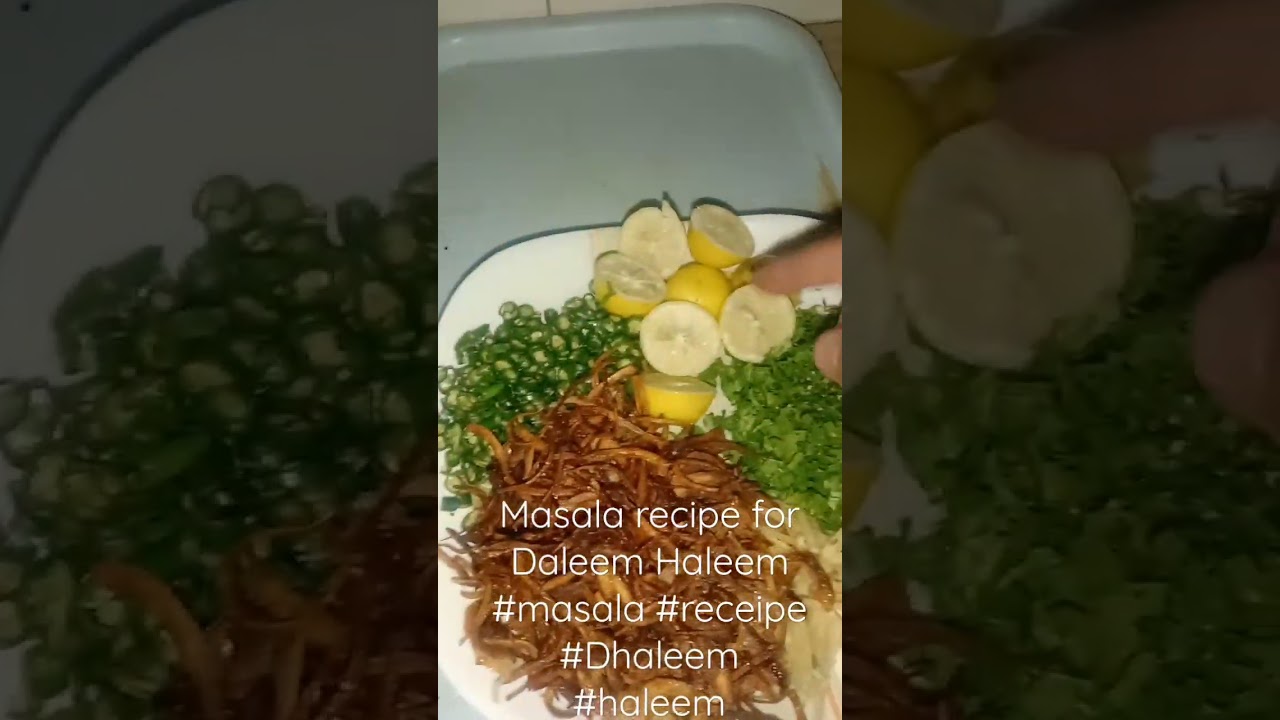 Beef Dhaleem Haleem Dish Receipe 