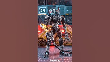 Decepticons forever! Ravage stopmotion #transformers #beastwars #riseofthebeasts #decepticons