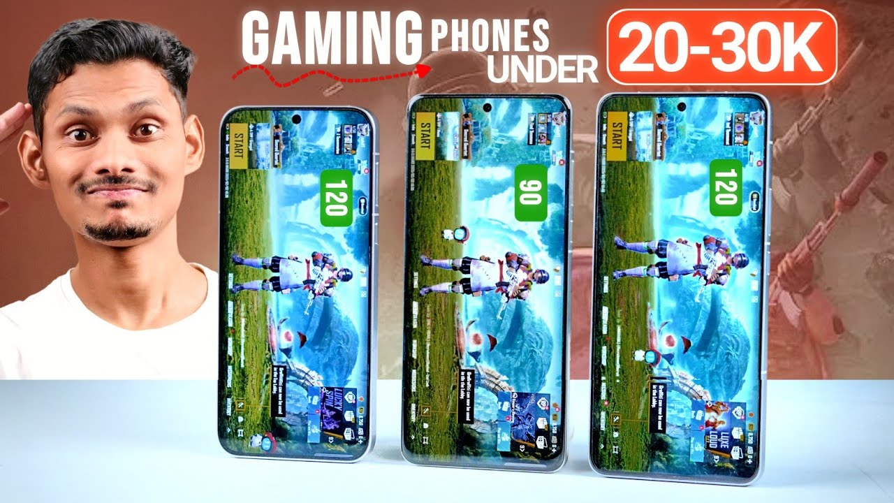 TOP 5 Best Gaming Phone Under 20000 to 30000 in April 2025 🔥 - YouTube