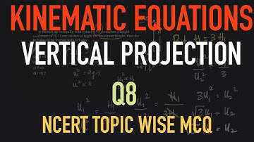 Kinematic equations | vertical projection | problem 8 | All is thrown up vertically with velocity