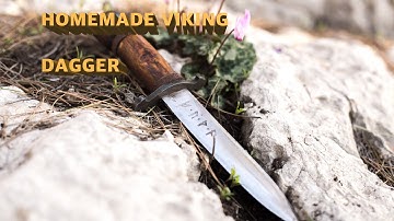 My first handmade viking dagger (music by In Flames)
