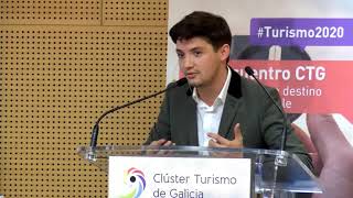Sergio Vinay en el III Encuentro Clúster Turismo de Galicia