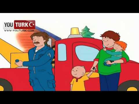 Caillou Türkce - Arkakoltukta Yolculuk