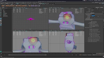 3D Animation - Maya 2020 - Character Rigging Part 3 - Quad Draw / Relax vertices tool