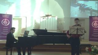 Muziekconcours Driebergen 2016 Friso Treur