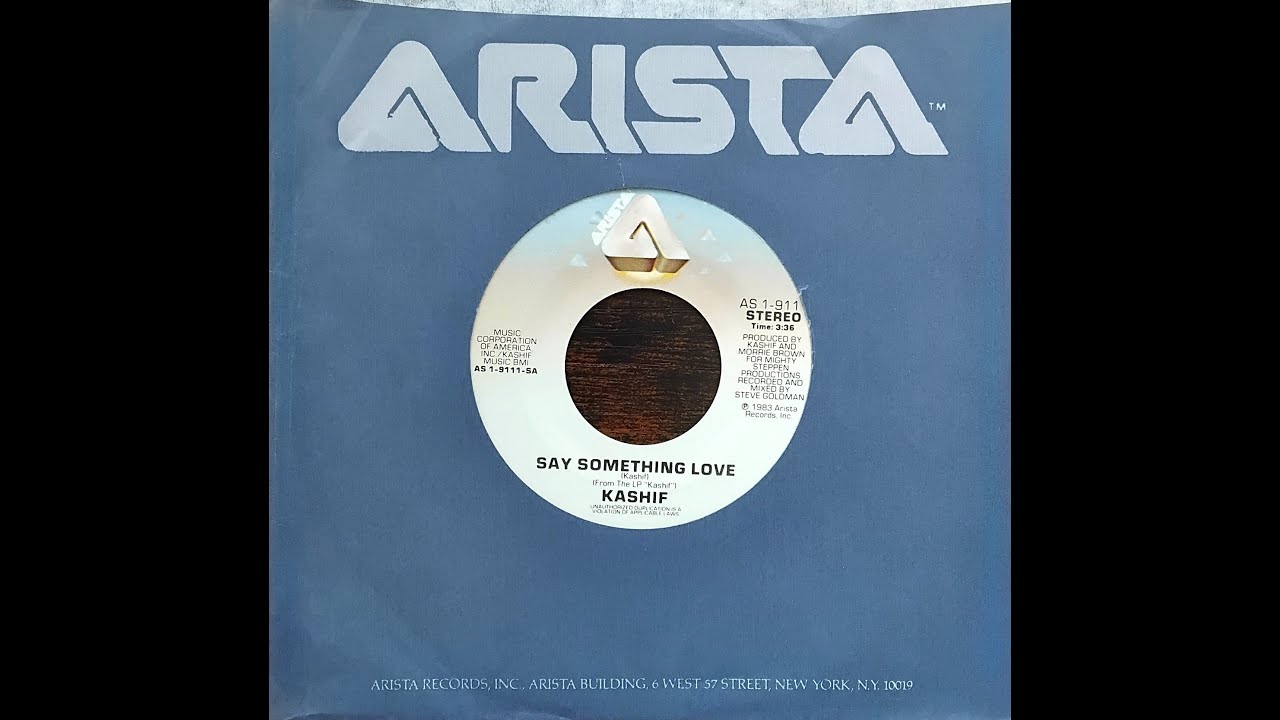 Kashif - Say Something Love (1983) - YouTube