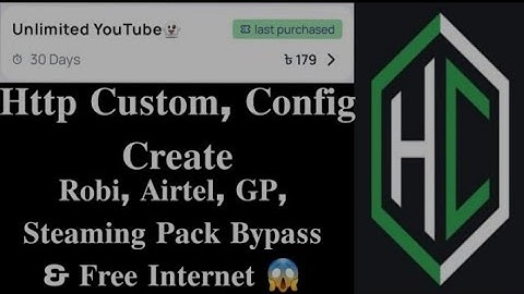 Http custom vpn v2ray bypass file making video | GP robi Airtel SIM Bangladesh