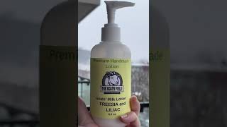 Freesia & Lilac Lotion: Natural Skincare - The Goats Field.