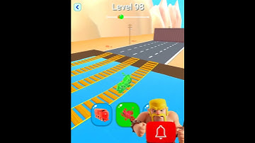 Shape-shifting Funny Race All Levels Gameplay Walkthrough Master Level #98 BeamNG.drive #Shorts