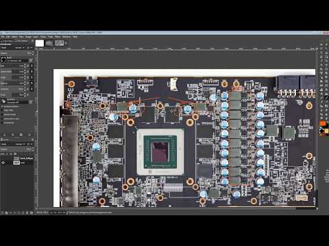 GPU PCB Breakdown: Powercolor RX 5700 XT Red Devil - YouTube