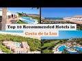 Top 10 Recommended Hotels In Costa de la Luz | Top 10 Best 5 Star Hotels In Costa de la Luz