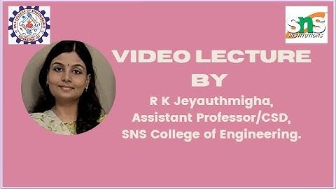 Introduction to Problem Solving Techniques | R.K.Jeyauthmigha| SNS Institutions