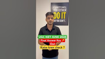 UGC NET 2025 Final Answer key out #ugcnetadda247 #ugcnetanswerkey2025 #ugcnetanswerkey #ugcnetpaper1