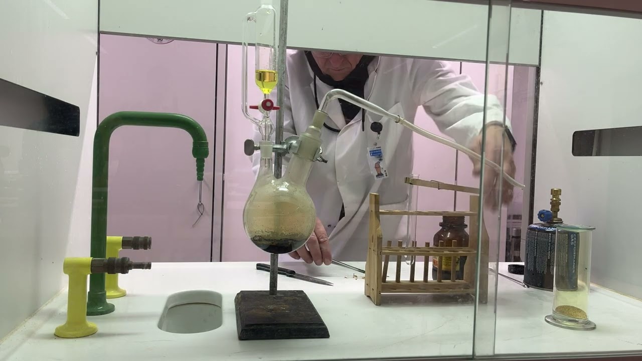 Reaktion Natrium mit Chlor